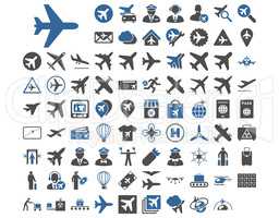 Aviation Icon Set