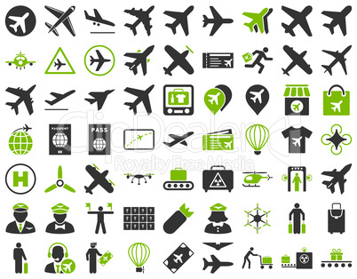 Aviation Icon Set