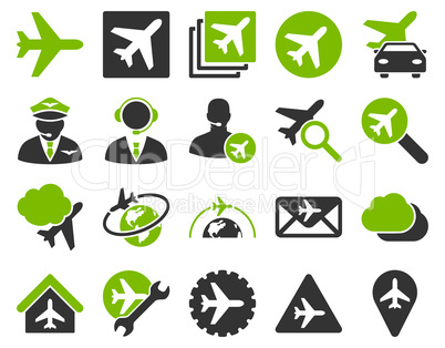 Aviation Icon Set