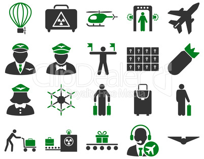 Airport Icon Set