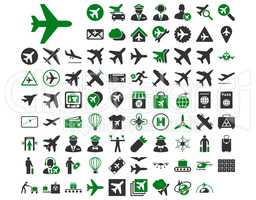 Aviation Icon Set