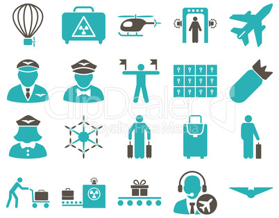 Airport Icon Set