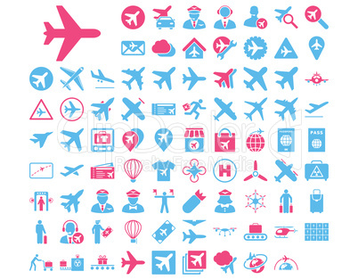 Aviation Icon Set