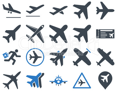 Aviation Icon Set