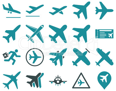 Aviation Icon Set