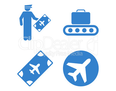 Aviation Icon Set