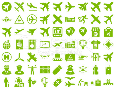 Aviation Icon Set