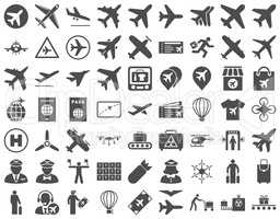 Aviation Icon Set