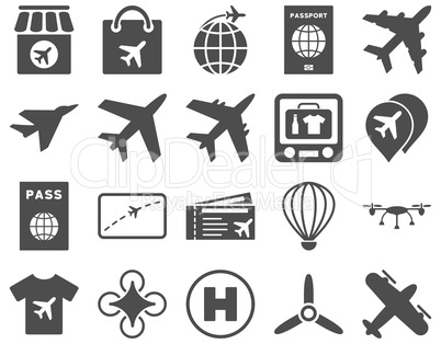 Airport Icon Set