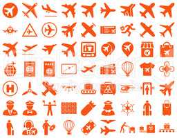 Aviation Icon Set