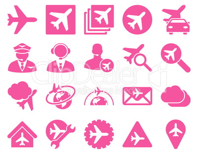 Aviation Icon Set