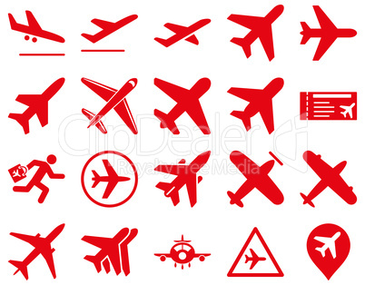 Aviation Icon Set