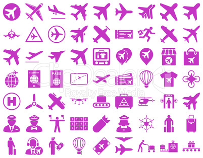 Aviation Icon Set