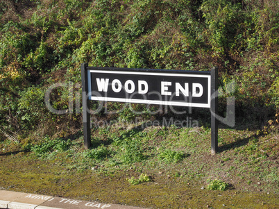 Wood End station in Tanworth in Arden