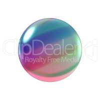 crystal color bubble ball