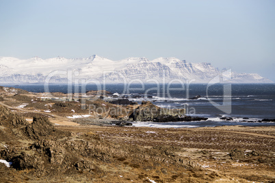 East fiords in Iceland
