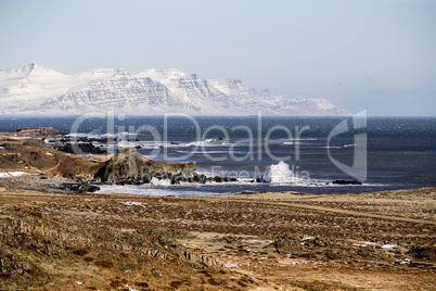 East fjords in Iceland