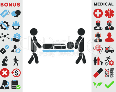 Bicolor Blue-Gray--patient stretcher.eps