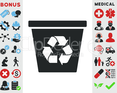 Bicolor Blue-Gray--recycle bin.eps