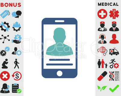 BiColor Cyan-Blue--patient mobile account.eps