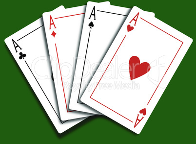Set of Four Card Icons