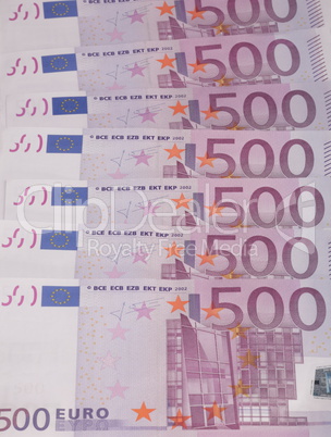 europe euros banknote of hundreds