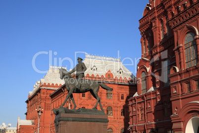 historic museum and statue