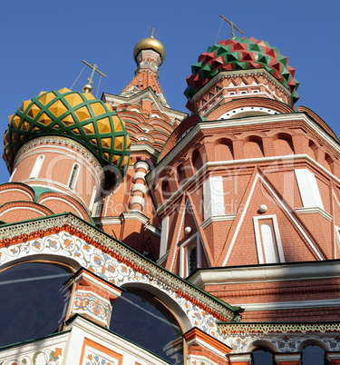 blessed  Basil cathedral at day