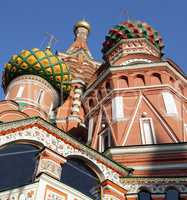 blessed  Basil cathedral at day