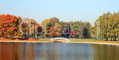 park in autumn