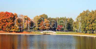 park in autumn