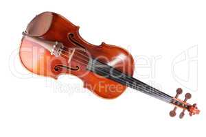 Red Violin Isolated