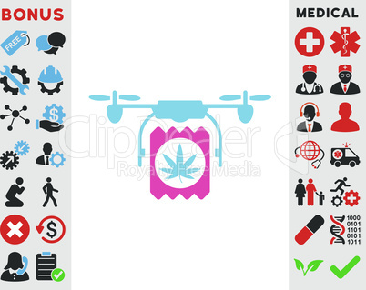 BiColor Pink-Blue--drugs drone delivery.eps