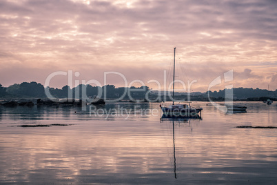 Hafen in der Bretagne