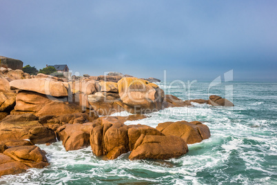 Atlantikküste in der Bretagne