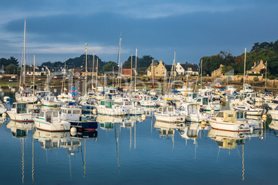 Hafen in der Bretagne