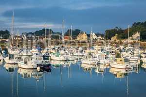 Hafen in der Bretagne