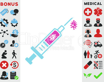 BiColor Pink-Blue--infection injection.eps