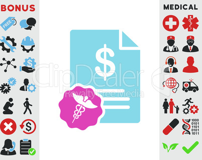 BiColor Pink-Blue--medical prices.eps