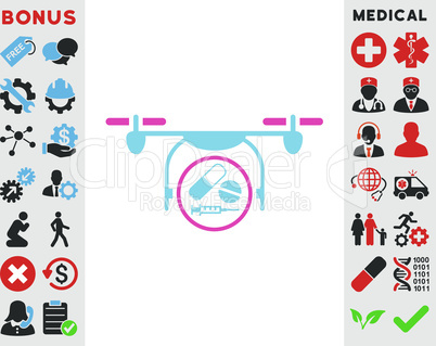 BiColor Pink-Blue--medication quadcopter.eps