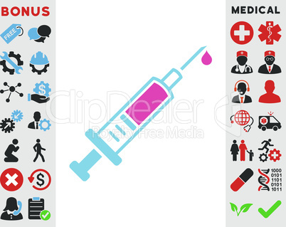 BiColor Pink-Blue--vaccination.eps