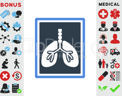 BiColor Smooth Blue--lungs x-ray photo.eps
