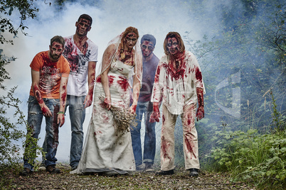 Zombie Gruppe