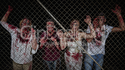 Zombie Gruppe