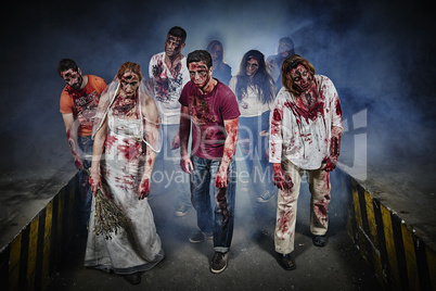 Zombiegruppe