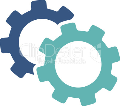BiColor Cyan-Blue--gears.eps