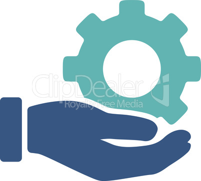 BiColor Cyan-Blue--mechanic service.eps