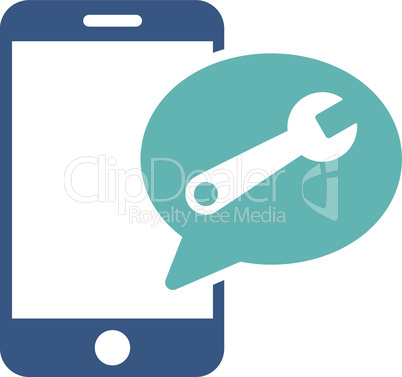 BiColor Cyan-Blue--service SMS.eps