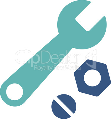 BiColor Cyan-Blue--wrench and nuts v2.eps