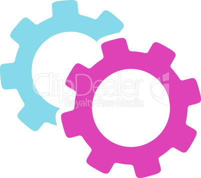 BiColor Pink-Blue--gears.eps
